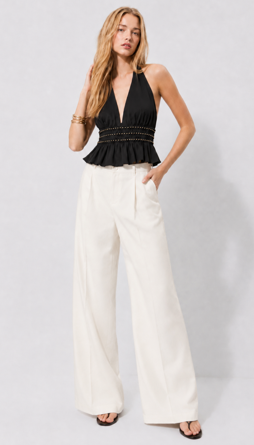 Pantalon Wide Leg Sastrero Kain